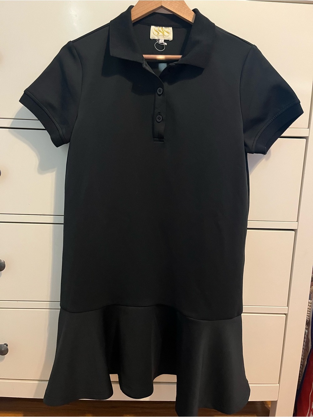 SSYS Polo Ruffle-Hem Dress